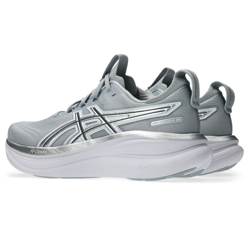 Zapatillas ASICS GEL-Nimbus 28 ATC Piedmont Grey/Pure Silver Mujer - 4