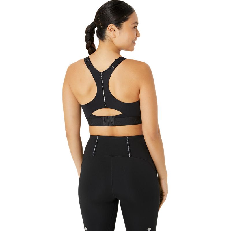 Top ASICS Road Combination Bra Performance Black Mujer - 2