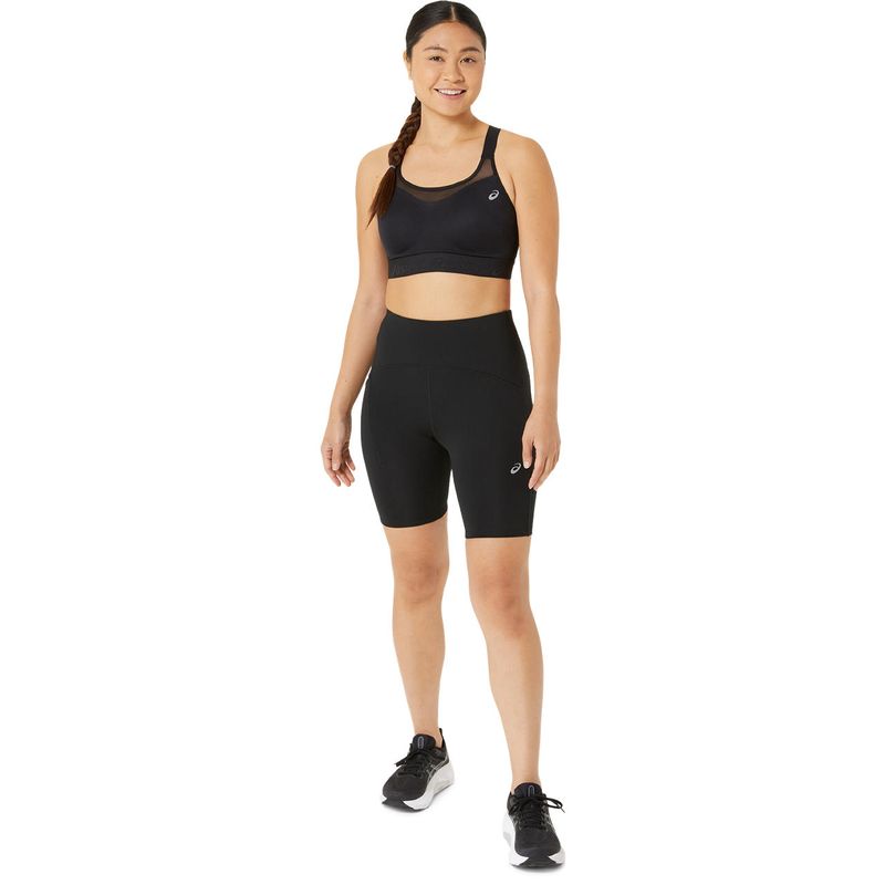 Top ASICS Road Combination Bra Performance Black Mujer - 5