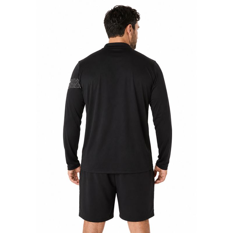 Casaca ASICS Icon Ls 1/2 Zip Performance Black Hombre - 1