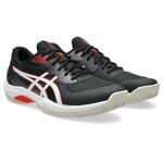 Zapatillas Asics Game Ff Black/Cherry Tomato Hombre - 2