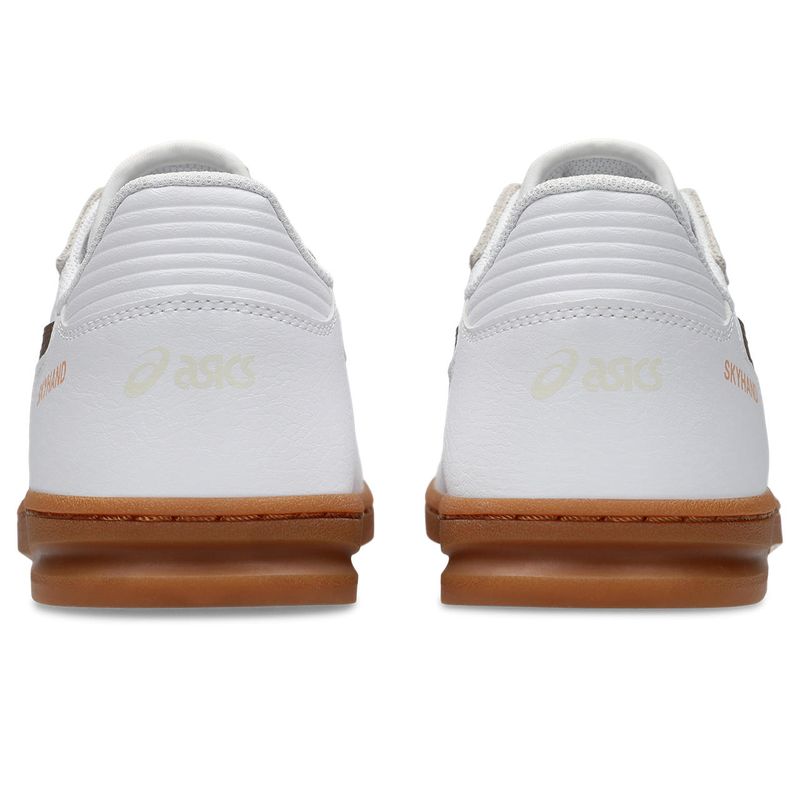 Zapatillas ASICS Skyhand Og White/Mahogany Unisex - 6