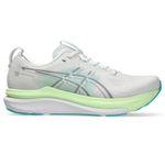 Zapatillas Asics GEL-Kayano 33 White/Energy Aqua Hombre - 0
