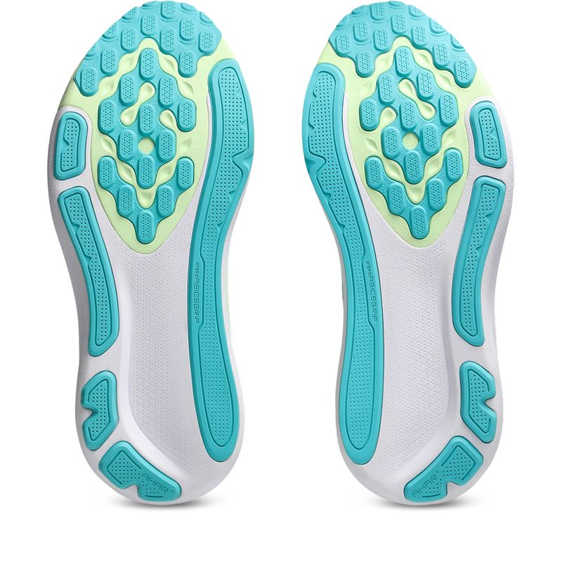 Zapatillas Asics GEL-Kayano 33 White/Energy Aqua Hombre - 4