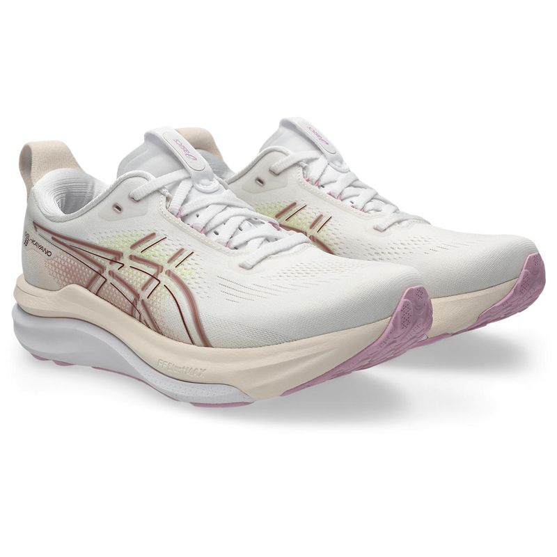 Zapatillas Asics GEL-Kayano 33 White/Hazy Lilac Mujer - 2