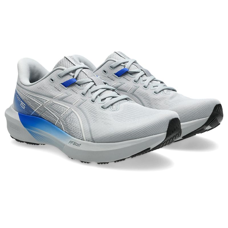 Zapatillas Asics Gt-1000 15 Piedmont Grey/Neon Blue Hombre - 2