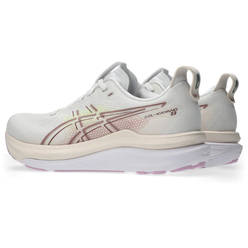 Zapatillas Asics GEL-Kayano 33 White/Hazy Lilac Mujer - 4