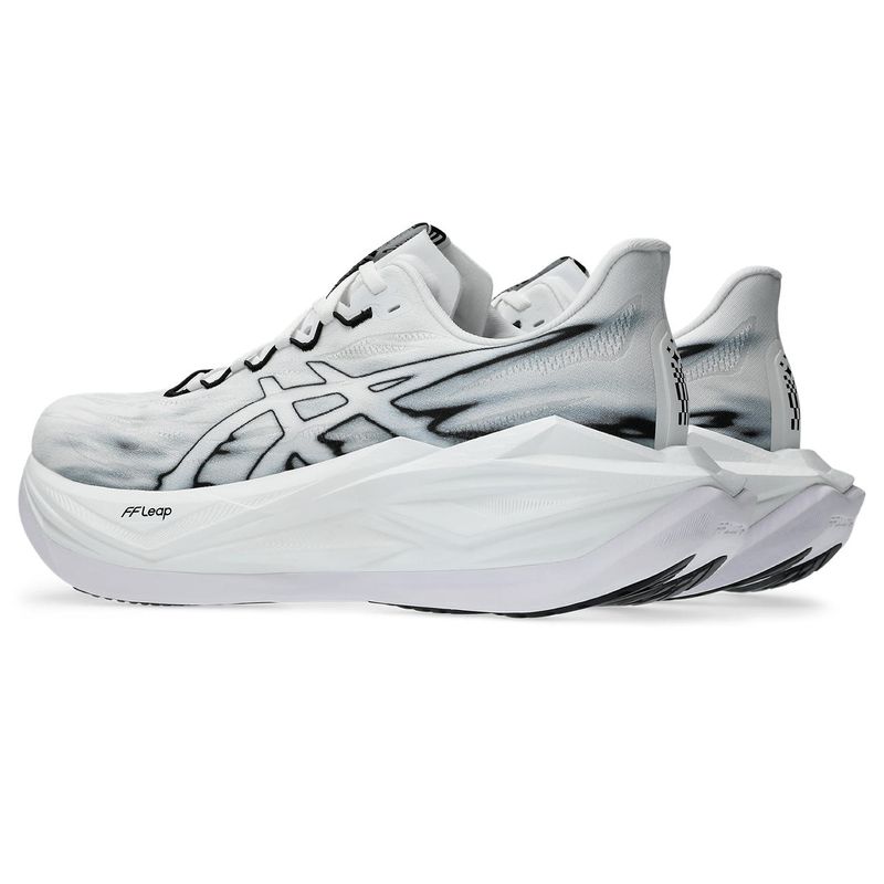 Zapatillas ASICS Superblast 3 White/Black Unisex - 4