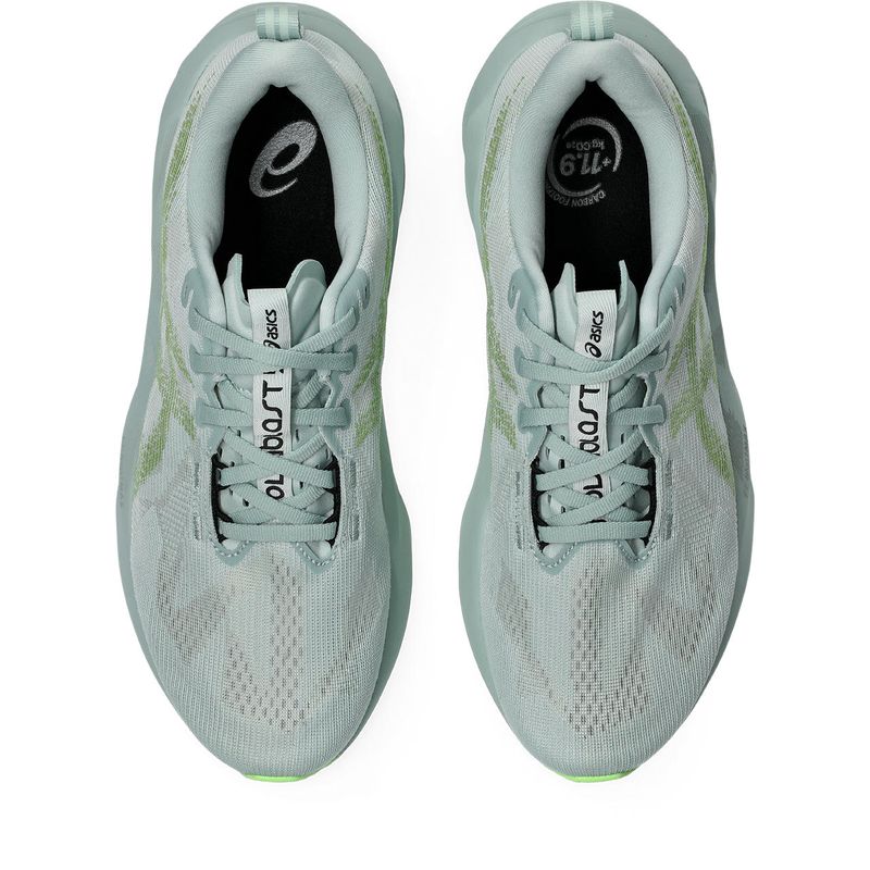 Zapatillas ASICS Novablast 5 Cold Moss/Light Orange Hombre - 2