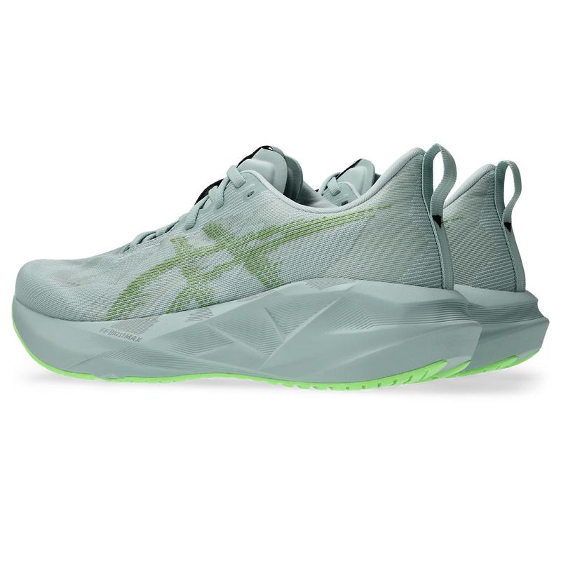 Zapatillas ASICS Novablast 5 Cold Moss/Light Orange Hombre - 4