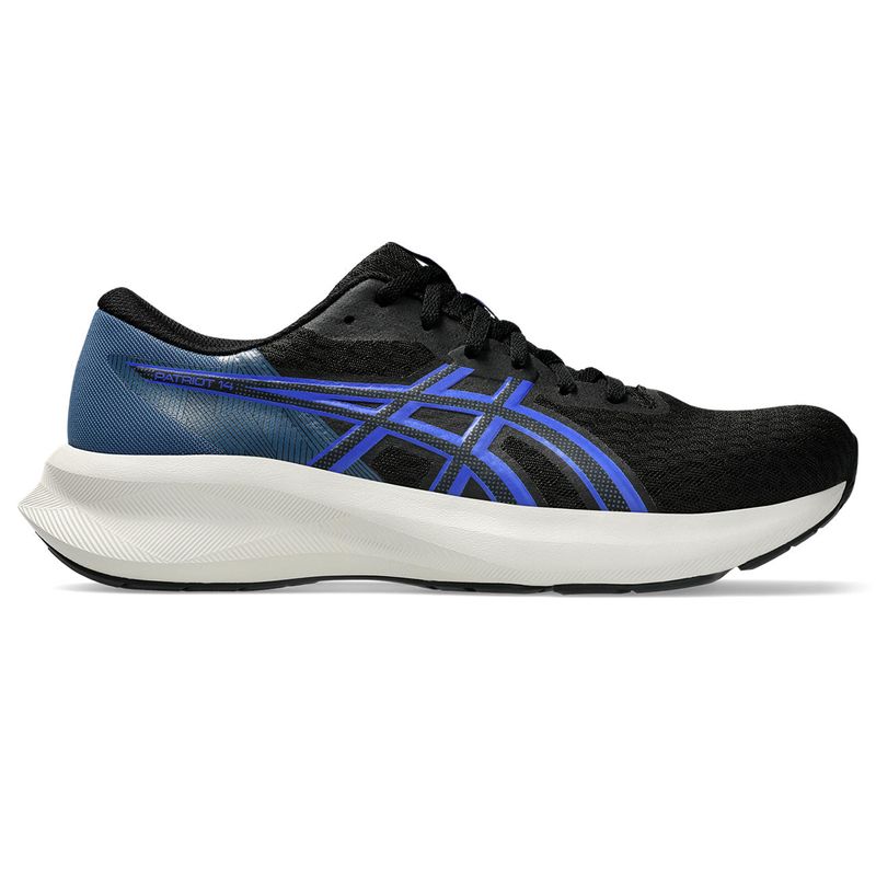 Zapatillas ASICS Patriot 14 Black/Neon Blue Hombre - 0