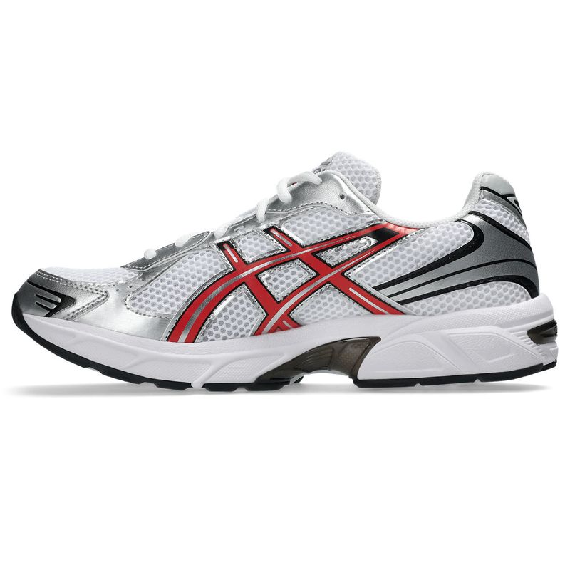 Zapatilla ASICS GEL-1130 White/Red Snapper  Unisex - 1