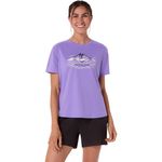 Polo ASICS Fujitrail Logo SS Top Purple Mujer - 0