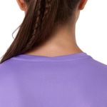 Polo ASICS Fujitrail Logo SS Top Purple Mujer - 5