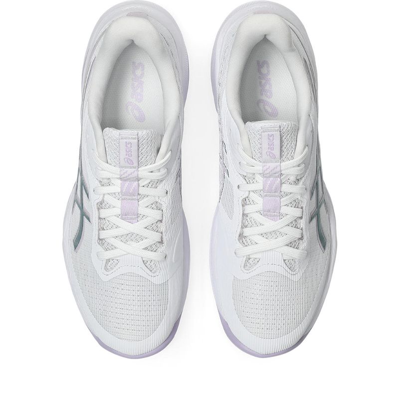 Zapatillas Asics Netburner Ballistic Ff 4 White/Dahlia Mujer - 5