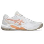 Zapatillas Asics GEL-Dedicate 9 Clay White/Cantaloupe Mujer - 0