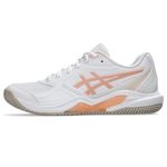 Zapatillas Asics GEL-Dedicate 9 Clay White/Cantaloupe Mujer - 1