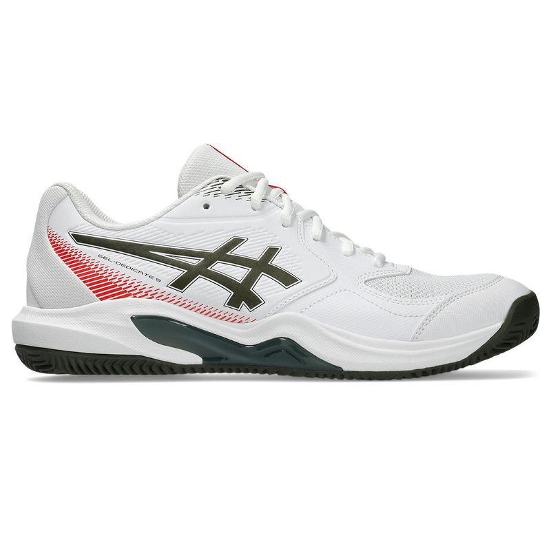 Zapatillas Asics GEL-Dedicate 9 Clay White/Vintage Khaki Hombre - 0