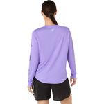 Polo ASICS Fujitrail Logo LS Top Purple Mujer - 2