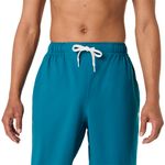 Pantal&oacute;n ASICS Heritage Double Weave Pant Green/Blue Unisex - 3