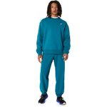 Pantal&oacute;n ASICS Heritage Double Weave Pant Green/Blue Unisex - 7