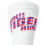 Medias ASICS Performance Run Sock Crew Brilliant White/Flash Red/Edo Purple Unisex - 4