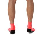 Medias ASICS Performance Run Sock Quarter Flash Red Unisex - 5
