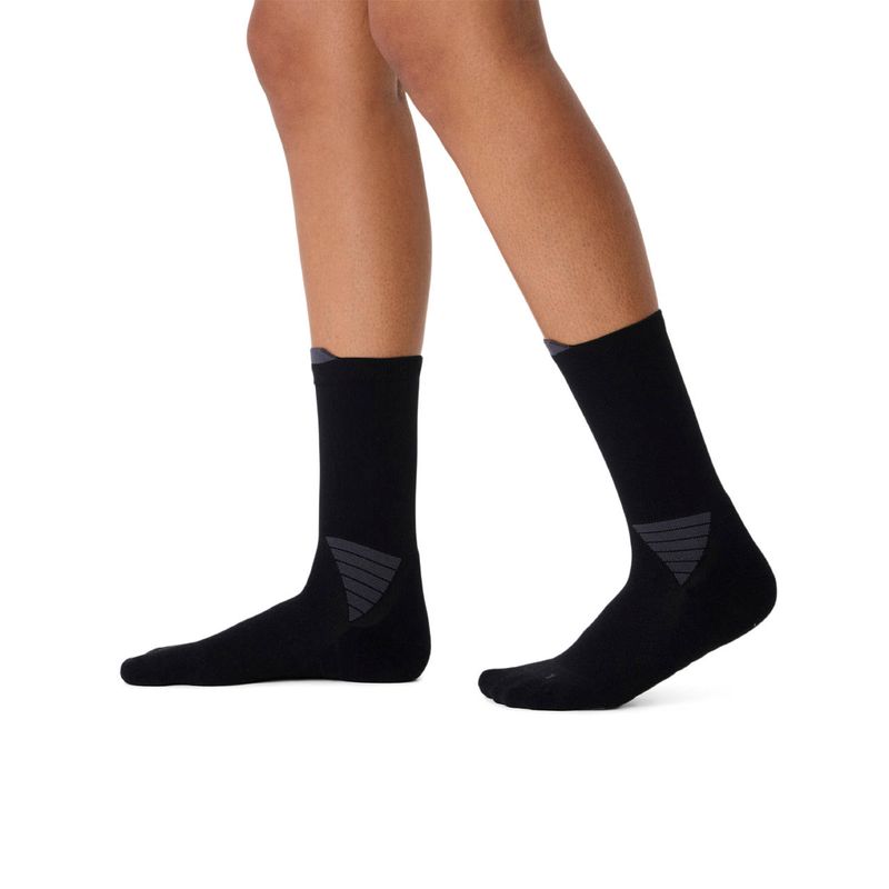 Medias ASICS Fujitrail Crew Sock Performance Black Unisex - 3