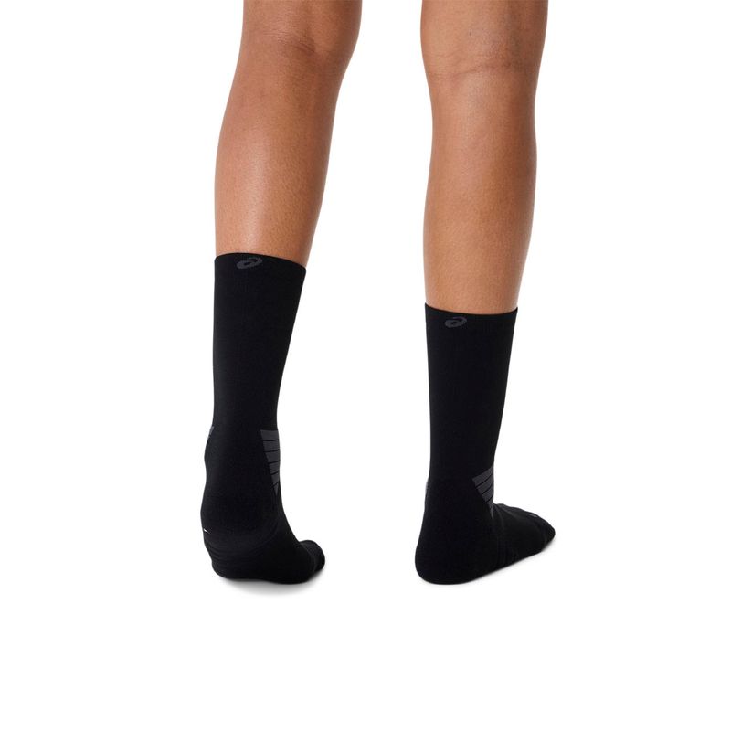 Medias ASICS Fujitrail Crew Sock Performance Black Unisex - 5