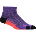Medias ASICS Performance Run Sock Quarter Edo Purple Unisex - 0