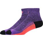 Medias ASICS Performance Run Sock Quarter Edo Purple Unisex - 1