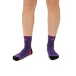 Medias ASICS Performance Run Sock Quarter Edo Purple Unisex - 3