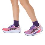 Medias ASICS Performance Run Sock Quarter Edo Purple Unisex - 6