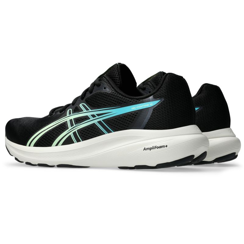 Zapatillas ASICS GEL-Contend 10 Black/Illuminate Yellow Hombre - 4