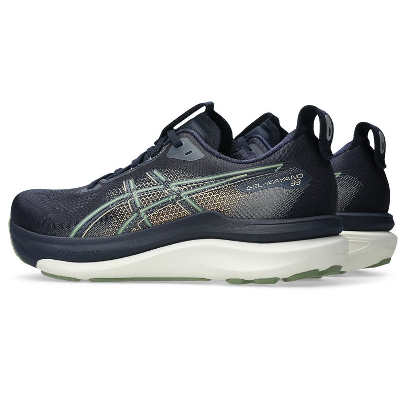 Zapatillas Asics GEL-Kayano 33 Midnight/Khaki Green Hombre - 4