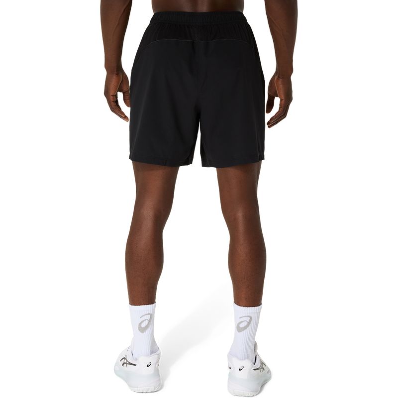 Short ASICS Court 7In Short Performance Black Hombre - 3