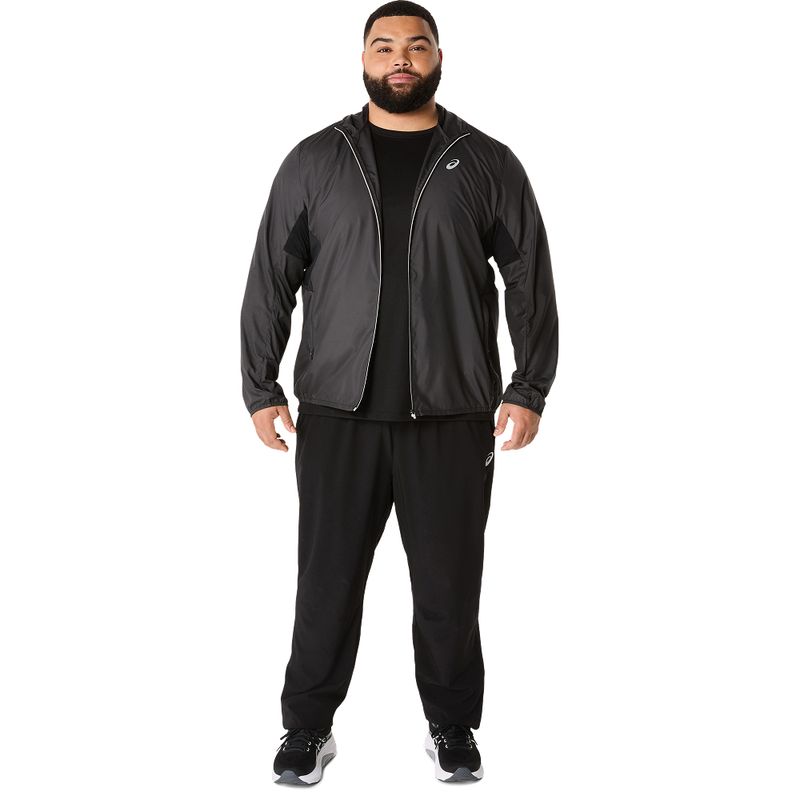 Pantal&oacute;n Buzo ASICS Silver Woven Pant Performance Black Hombre - 0