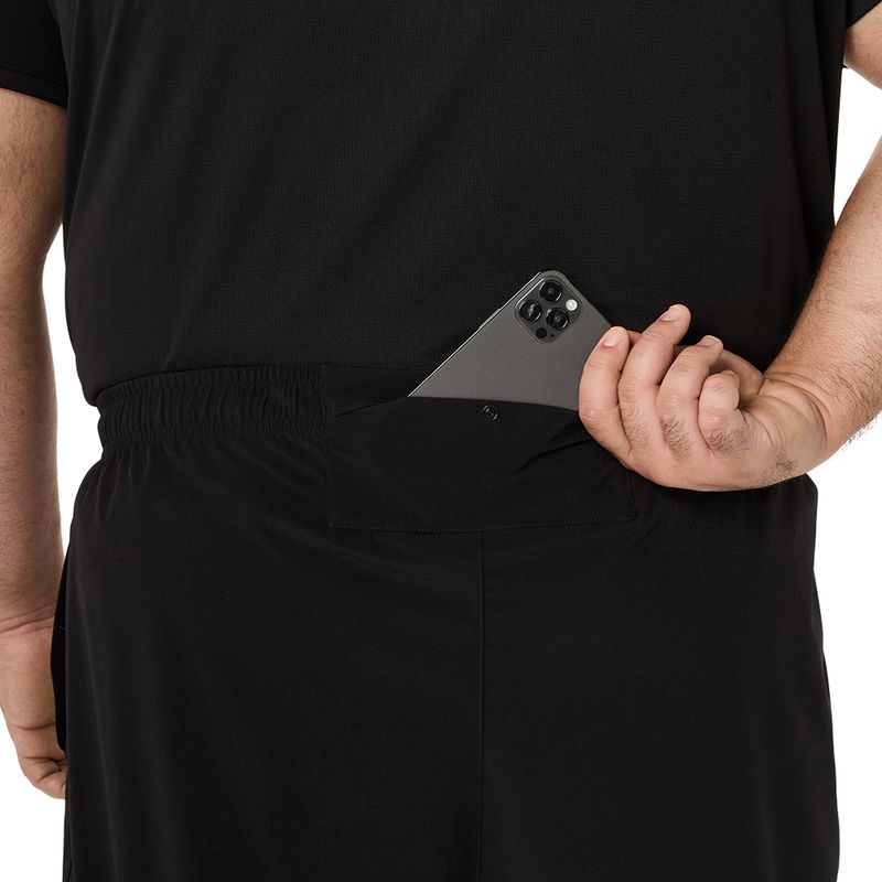 Pantal&oacute;n Buzo ASICS Silver Woven Pant Performance Black Hombre - 5