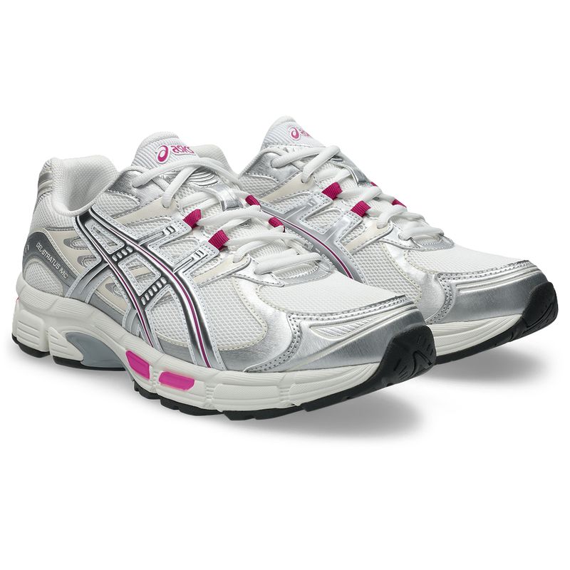 Zapatillas ASICS GEL-Stratus Mc White/Raspberry Unisex - 2