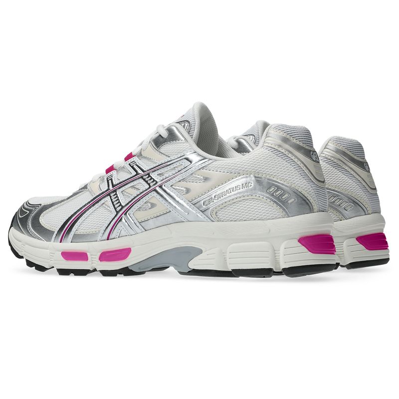 Zapatillas ASICS GEL-Stratus Mc White/Raspberry Unisex - 4