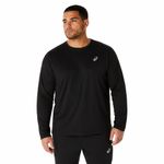 Polo ASICS Asics Silver LS Top Black Hombre - 0