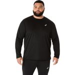 Polo ASICS Asics Silver LS Top Black Hombre - 1
