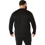 Polo ASICS Asics Silver LS Top Black Hombre - 5