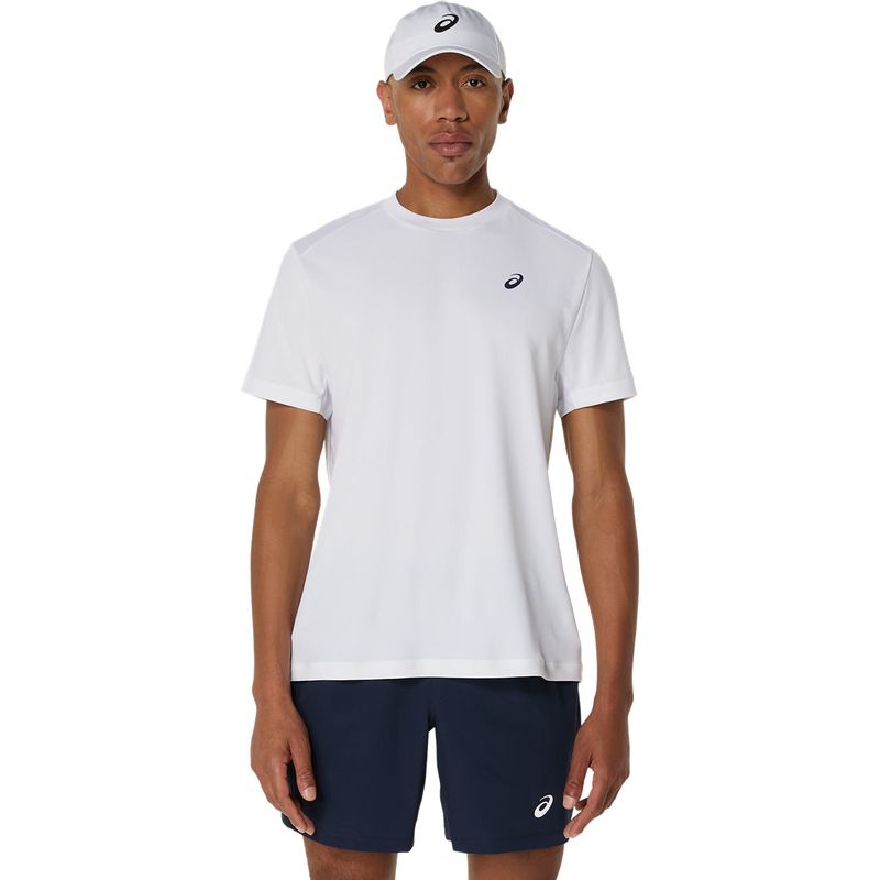 Polo ASICS Court Ss Top Brilliant White Hombre - 0