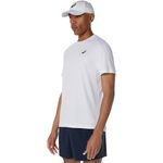 Polo ASICS Court Ss Top Brilliant White Hombre - 1