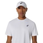 Polo ASICS Court Ss Top Brilliant White Hombre - 3