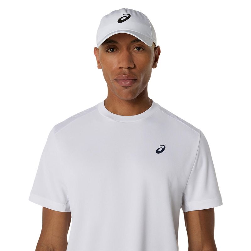 Polo ASICS Court Ss Top Brilliant White Hombre - 3