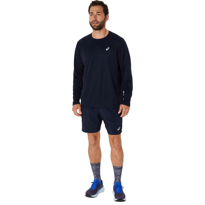 Polo ASICS Silver Ls Top Midnight Hombre - 3