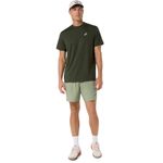 Polo ASICS Court Ss Top Vintage Khaki Hombre - 4