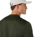 Polo ASICS Court Ss Top Vintage Khaki Hombre - 6